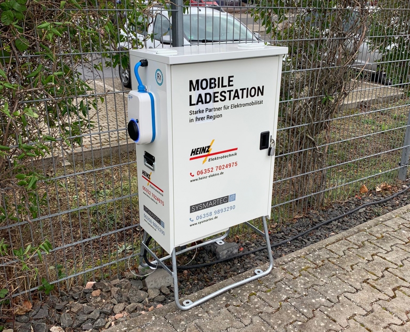 Mobile Ladestation im Donnersbergkreis HEINZ Elektrotechnik Kirchheimbolanden
